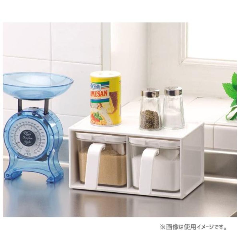 調味盒 | 白色 | 2個組 | 日本製 | PEARL LIFE | PS-H7149